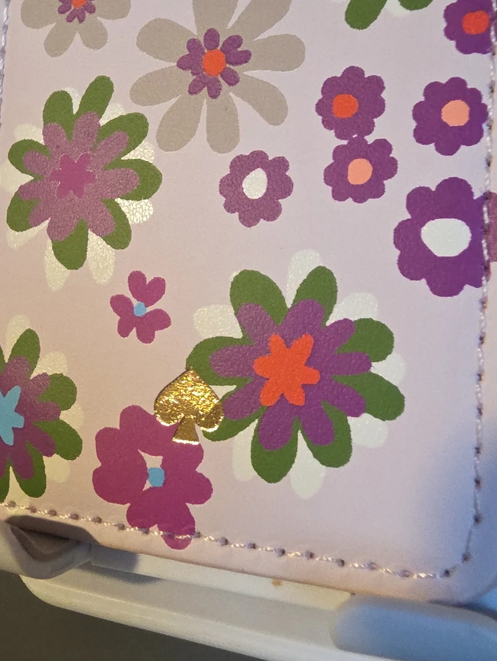 KATE SPADE NEW YORK NWT Pacific Petals Luggage Tag